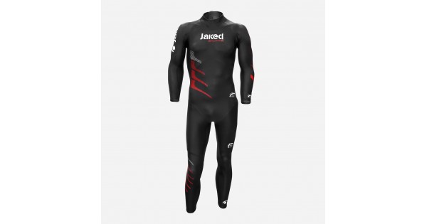 Jaked CHALLENGER neoprénový oblek premenlivej hrúbky BK/RD
