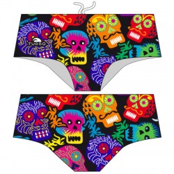 TURBO PÁNSKE PLAVKY EXTRA ODOLNÉ SUPER TANK HALLOWEEN SKULLS