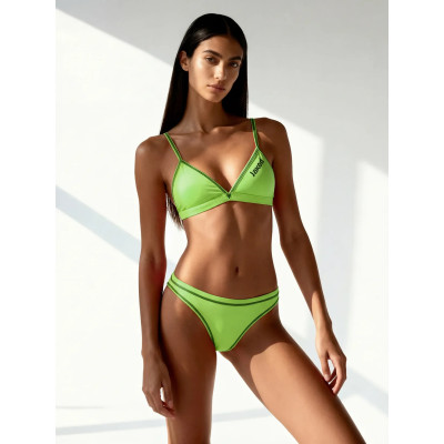 Jaked Bikini Milano - dámske plavky do bazéna aj k moru - olympijská kolekcia GIALLO/NERO