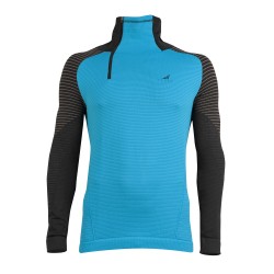 Funkčná bežecká mikina TECSO MultiSport svetlomodrá