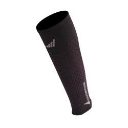 TECSO kompresné návleky čierne/fuxia