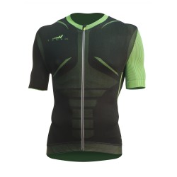 TECSO cyklistický dres BKN1010  čierno/zelený
