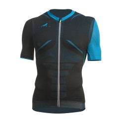 TECSO cyklistický dres BKN1010  čierno/modré