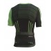 TECSO cyklistický dres BKN1010  čierno/zelený