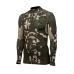 TECSO poľovnícke termo tričko bezšvové extra teplé s dlhými rukávmi a chráneným zipsom