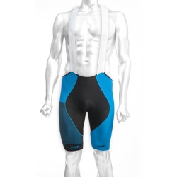 Bike salopette TECSO - cyklo krátke šortky na leto modré