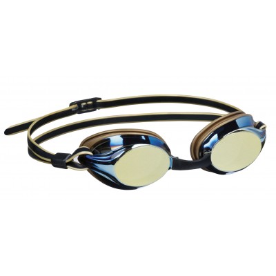 BECO Boston Mirror zrkadlové plavecké okuliare zlaté